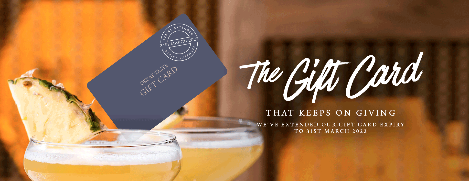 Give the gift of a gift card at The Hole in the Wall
