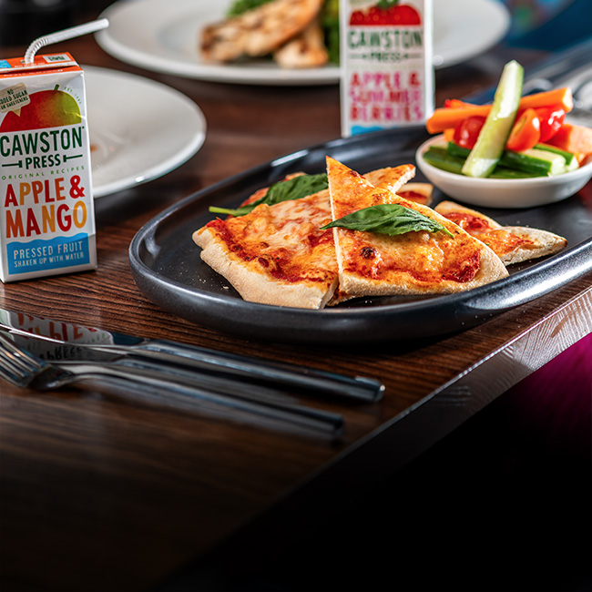 Children's menu at The Hole in the Wall