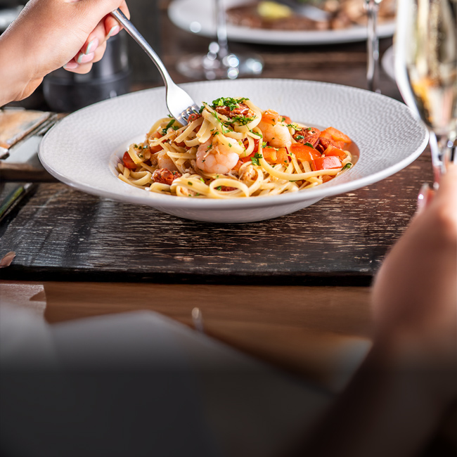 Dessert menu at The Hole in the Wall