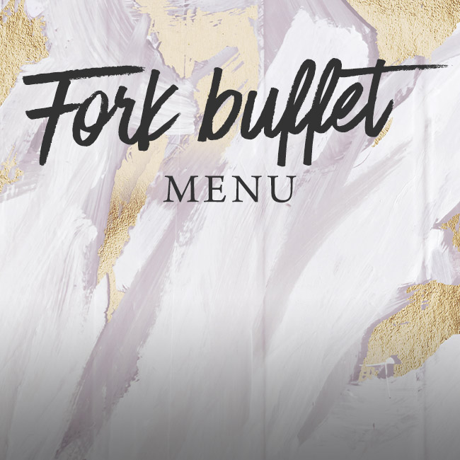 Fork buffet menu at The Hole in the Wall